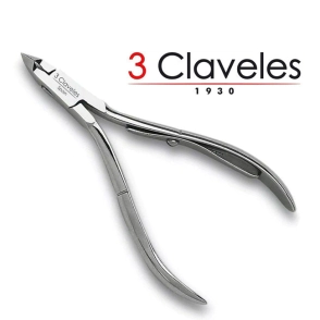 3 CLAVELES ALICATE CUTICULA 10CM. 6524