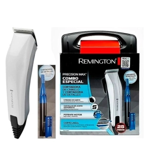 REMINGTON COMBO ESPECIAL MÁQUINA DE CORTE + NARIZ + OÍDO