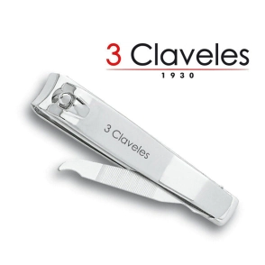 3 CLAVELES CORTAUÑAS CON LIMA 8CM REF. 12418