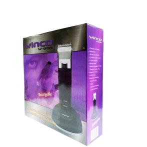 WINCO MÁQUINA CORTA CABELLO INALÁMBRICA DE 4 PEINES W-809