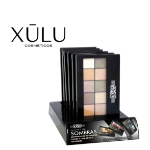 XÚLU PALETA DE 12 TONOS DE SOMBRA COMPACTA