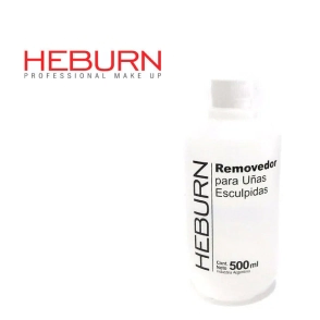 HEBURN REMOVEDOR PARA UÑAS ESCULPIDAS 500 ML