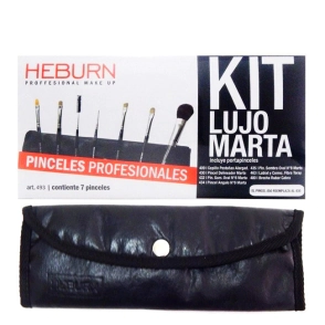 HEBURN KIT LUJO MARTA 7 PINCELES